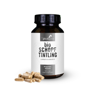 BIO Schopftintling (Coprinus c.) 120 vegane Kapseln / TYROLER GLÜCKSPILZE