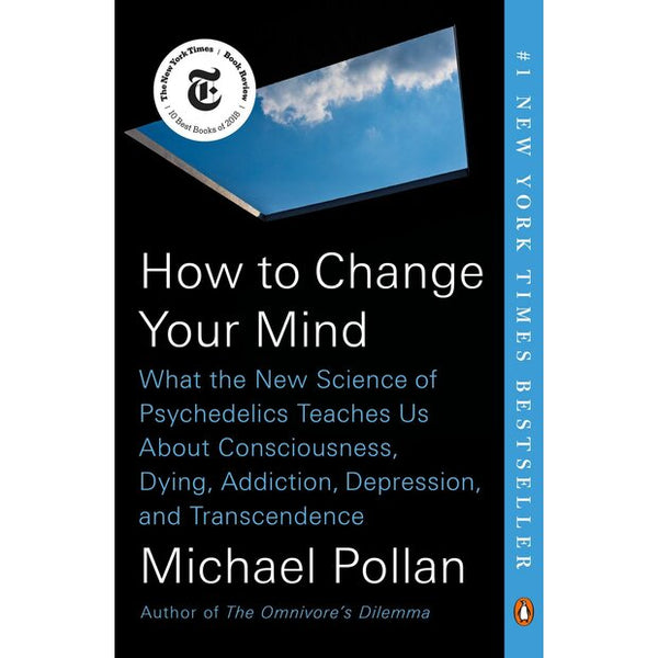 Book about psychedelics „How to Change Your Mind“, Michael Pollan,