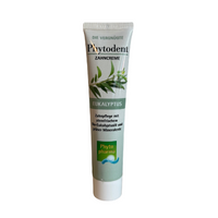 Zahncreme Eukalyptus - "Die Vergnügte“ - mit grüner Mineralerde & Eukalyptusöl / Phytodent