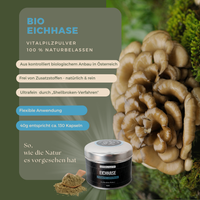 BIO Eichhase (Polyporus u.) Shellbroken* Pulver / 40G / MOONAMAR