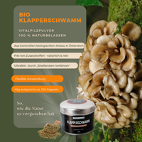 BIO Klapperschwamm (Maitake) Shellbroken* Pulver / 40G / MOONAMAR