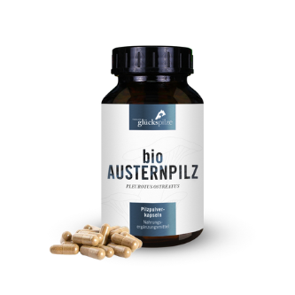 BIO Austernpilz (Pleurotus o.) 120 vegane Kapseln / TYROLER GLÜCKSPILZE