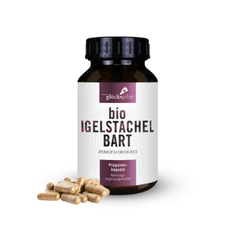 BIO Igelstachelbart (Hericium e.) 120 vegane Kapseln / TYROLER GLÜCKSPILZE