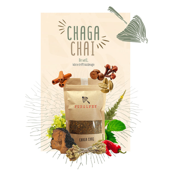 Pilz-Teemischung Chaga Chai – Be Well / Fungifee 50g