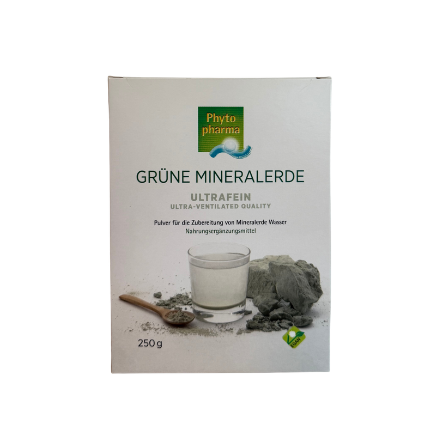 Grüne Mineralerde Mykotheke Vitalpilze Wien