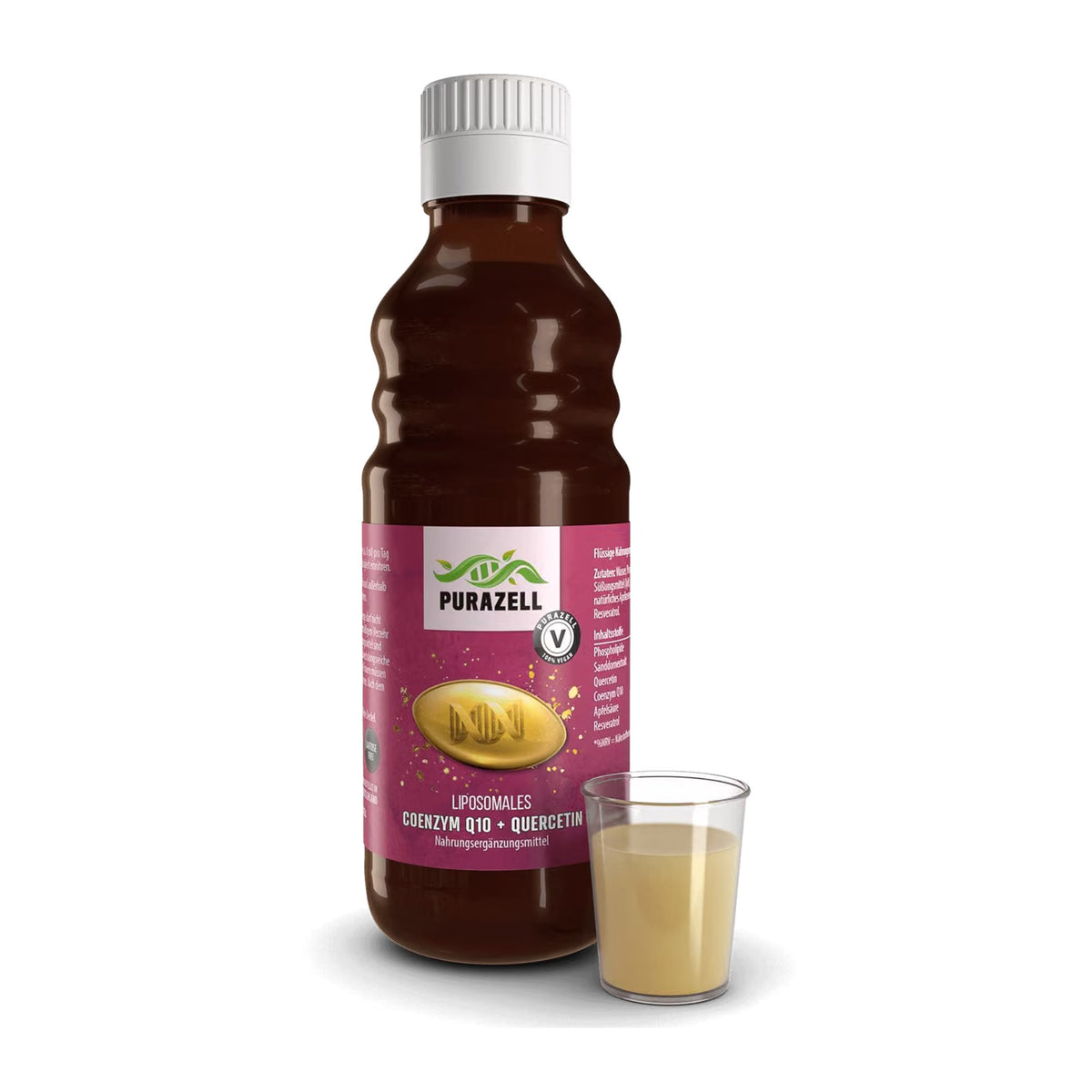 Liposomales Q10 + Quercetin / 250ml PURAZELL