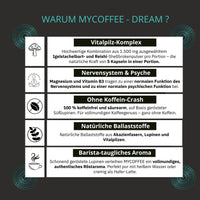 MYCOFFEE Dream – Deine Abend-Kaffeealternative mit Igelstachelbart, Reishi & Vitamin B3