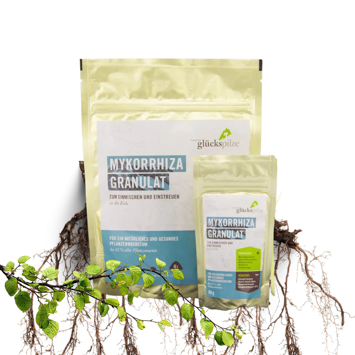 Mykorrhiza DÜNGERERSATZ Granulat 60g / 180g / 1kg