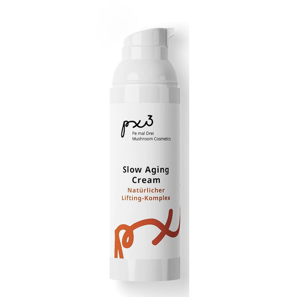 Pe mal Drei Slow Aging Creme mit Reishi, Chaga und Silberohr – Natürlicher Lifting