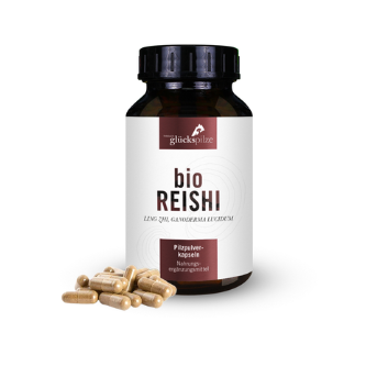 BIO Reishi (Ganoderma l.) 120 vegane Kapseln / TYROLER GLÜCKSPILZE