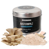 BIO Austernpilz (Pleurotus o.) Shellbroken* Pulver / 40G / MOONAMAR