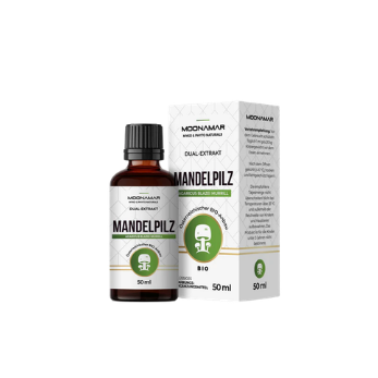 Mandelpilz (Agaricus Blazei Murril) / 50 ml BIO Flüssigextrakt / MOONAMAR