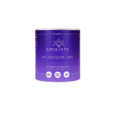 smaints mushroom tea
