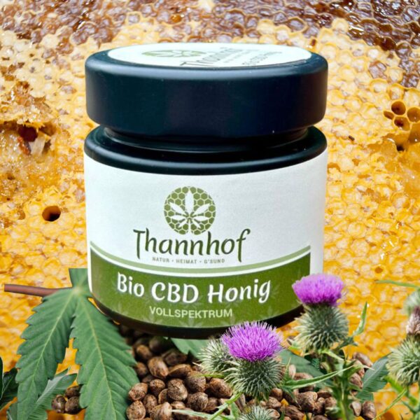 CBD-Honig mit Mariendistel und Schwarzkümmel