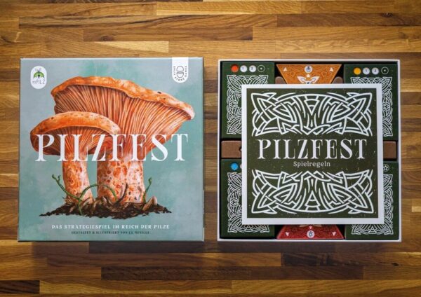 Pilzfest Brettspiel - Gesellschaftsspiel mit Pilzen in Mykotheke in Wien