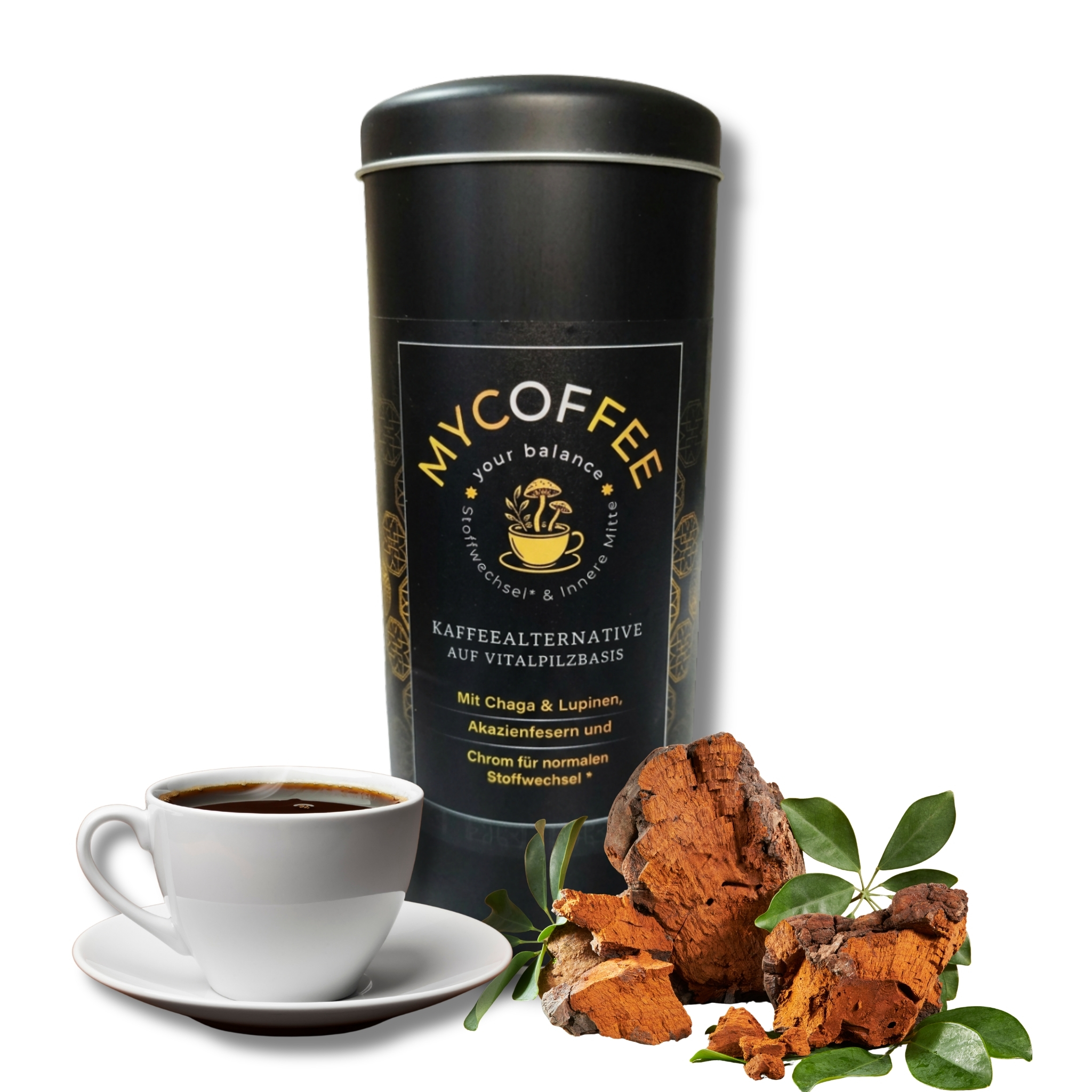 Mycoffee - Kaffealternative mit Lupinen und Chagapilz